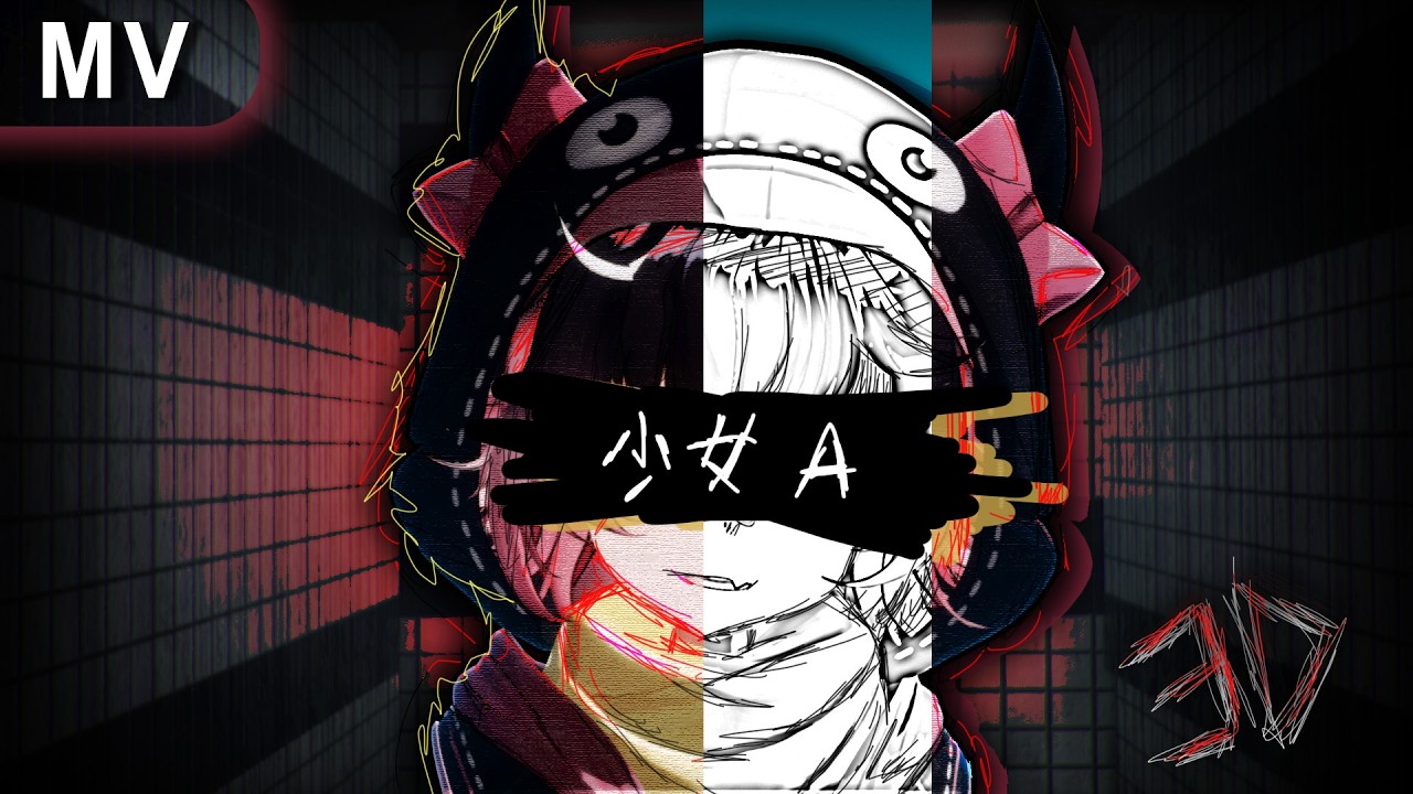 siinamota - Young Girl A「少女A」(3D Music Video) | COVER