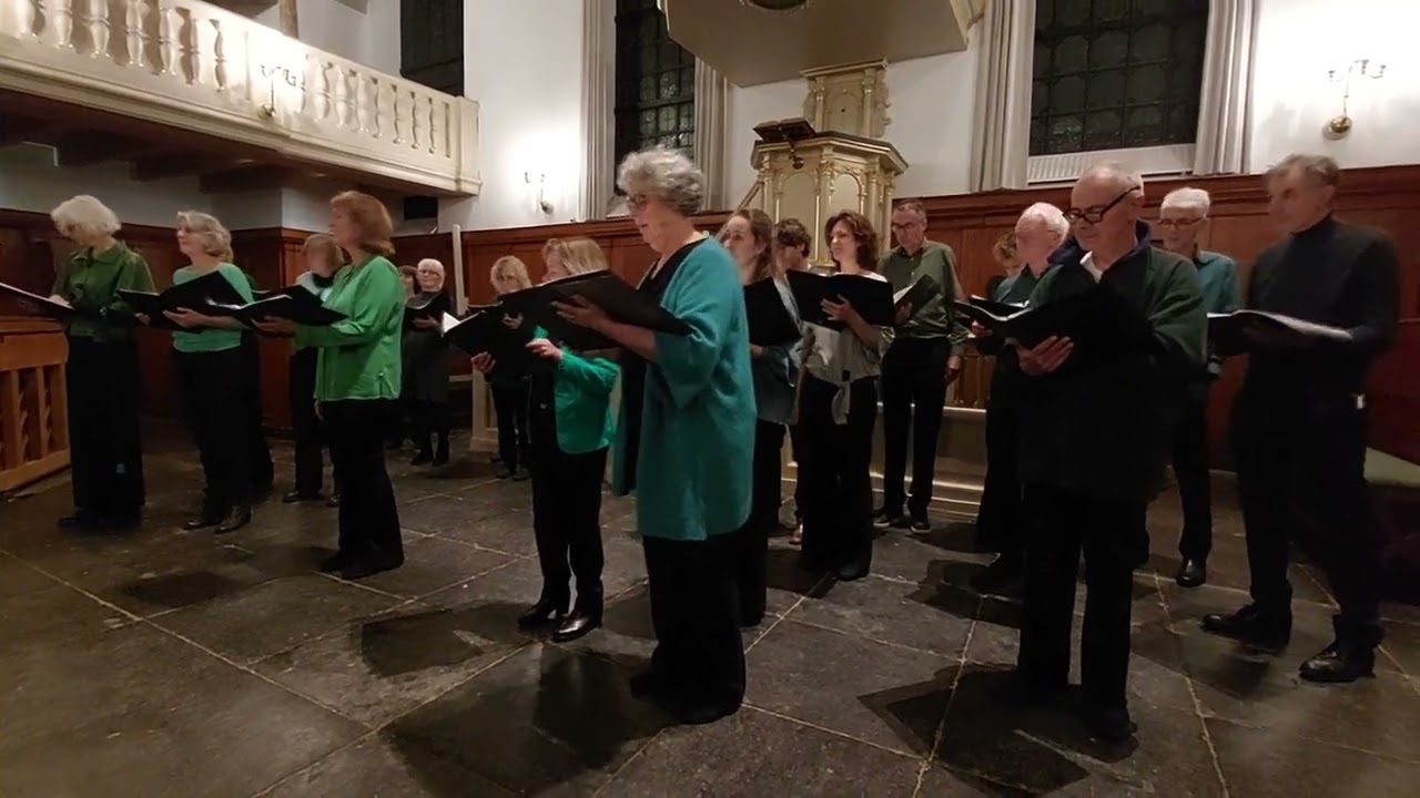 Zilt zingt in de Lutherse kerk het Noorse lied Liti Kjersti, 15 nov 2025