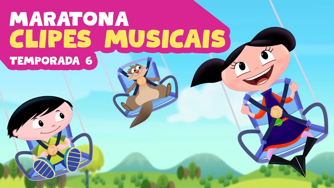MARATONA CLIPES MUSICAIS 6ª TEMPORADA l O Show da Luna!