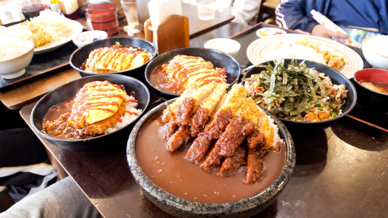 超絶カツ丼RUSH！驚愕のデカ盛りトンカツがヤバすぎて危険。岡山大学近くのトンカツ食堂。