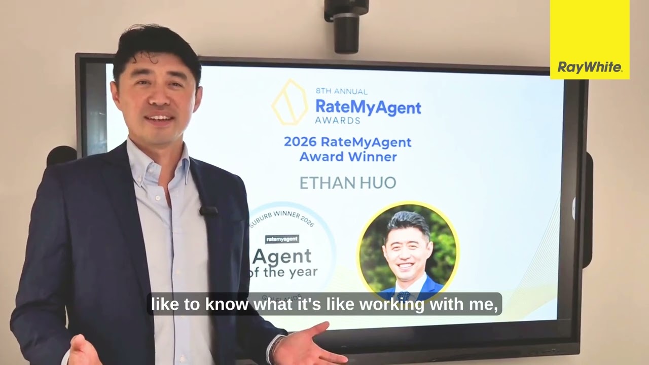 2026 RateMyAgent Award winner!