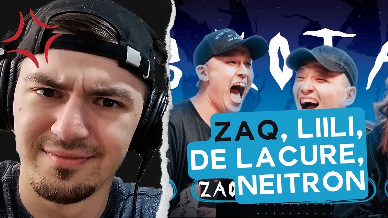 Zaq (Ninety One), Liili, De Lacure, Ne1tron | фристайл шоу 3 КОТА РЕАКЦИЯ
