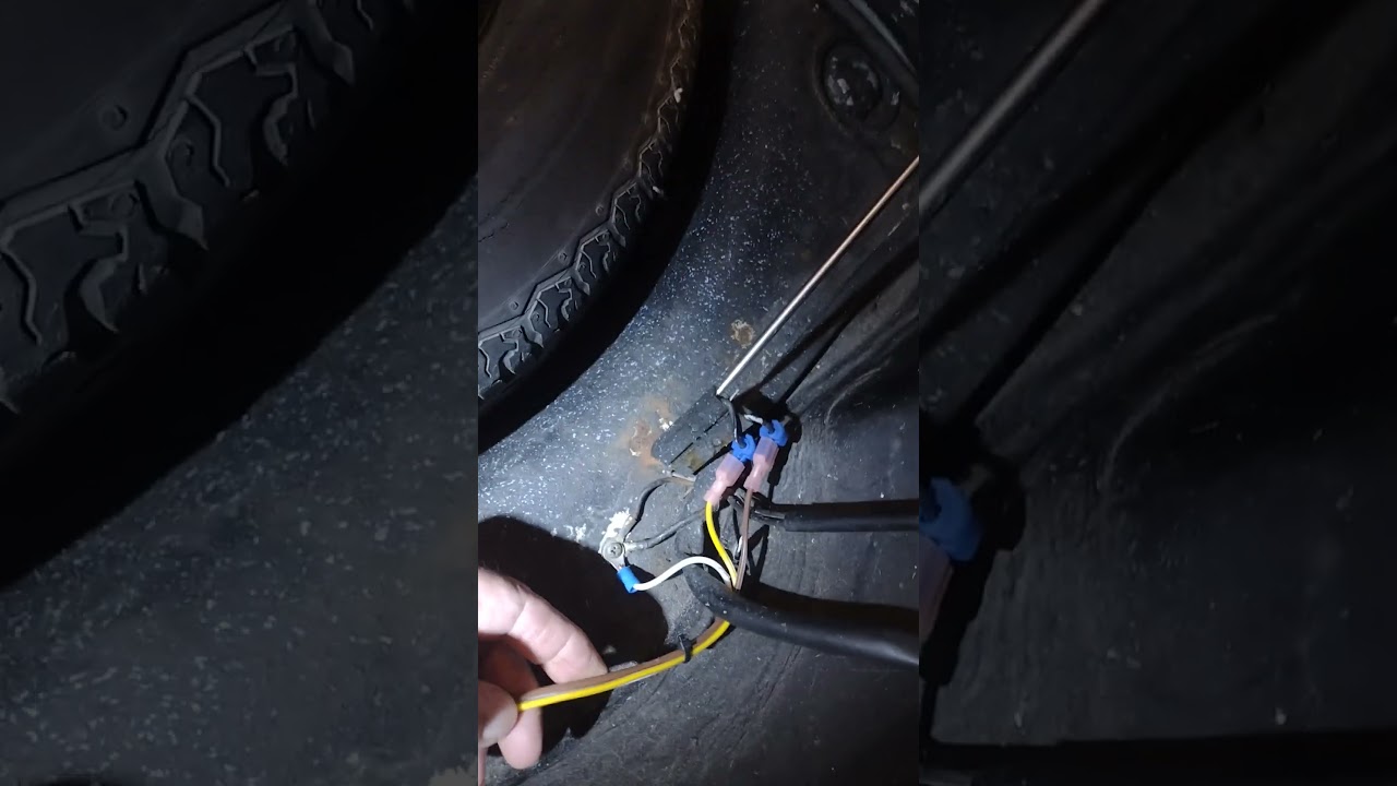Flat tow wiring 1972 Super Beetle