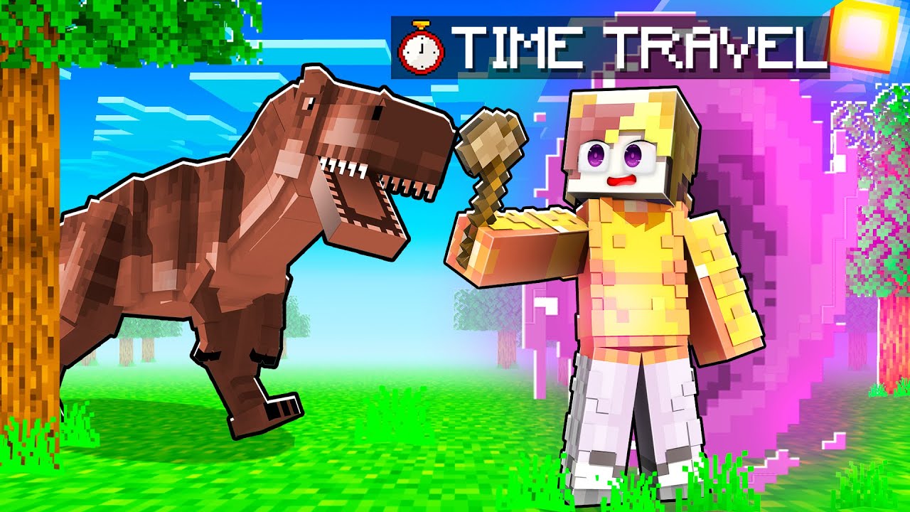Minecraft ΑΛΛΑ ΤΑΞΙΔΕΥΩ ΣΤΟΝ ΧΡΟΝΟ!