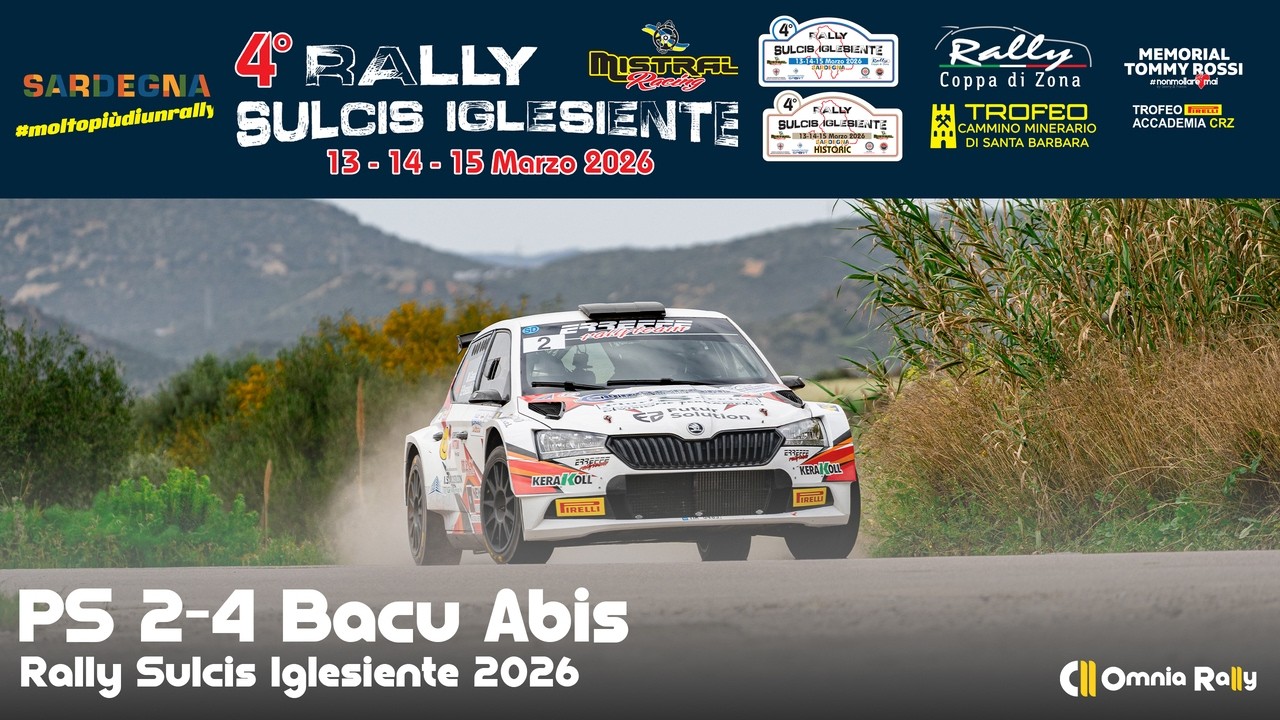 4º Rally Sulcis Iglesiente - PS Bacu Abis 2/4