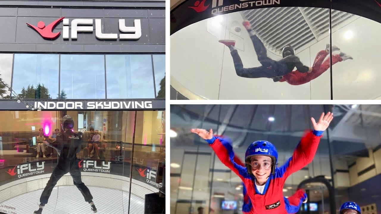IFly Queenstown, New Zealand | Indoor Skydiving | The best Experience in Queenstown