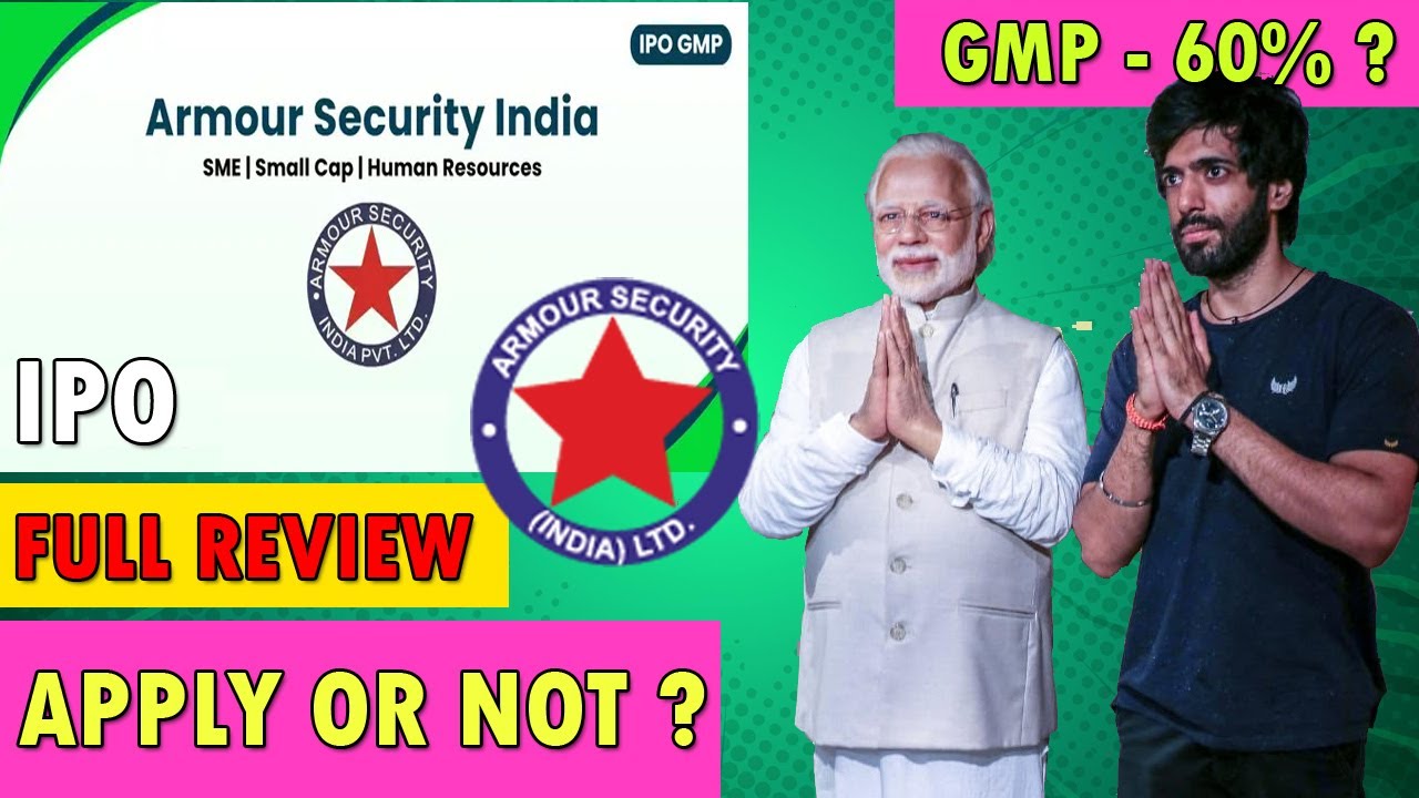Armour Security IPO Review | Apply or Avoid? | SME GMP | IPO Review by Sunny