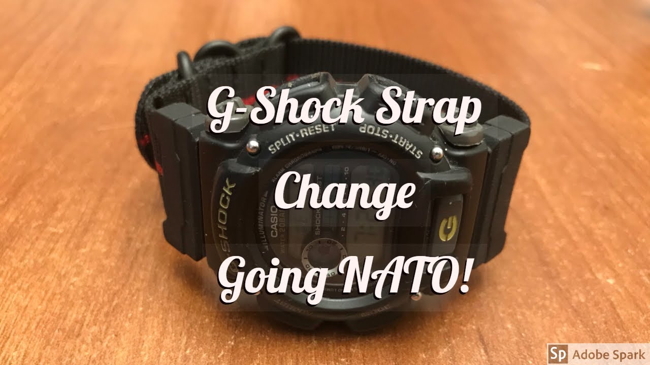 G-Shock Strap Change - Going NATO!