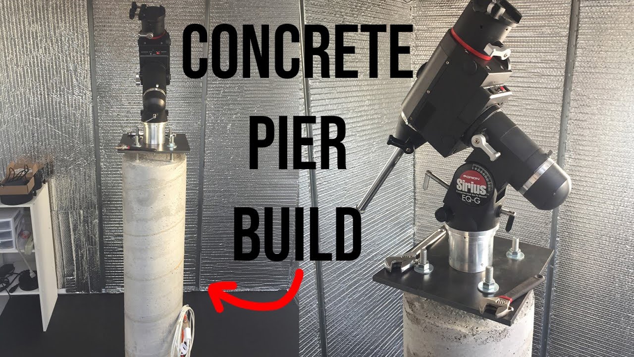 Observatory Build: Concrete Pier