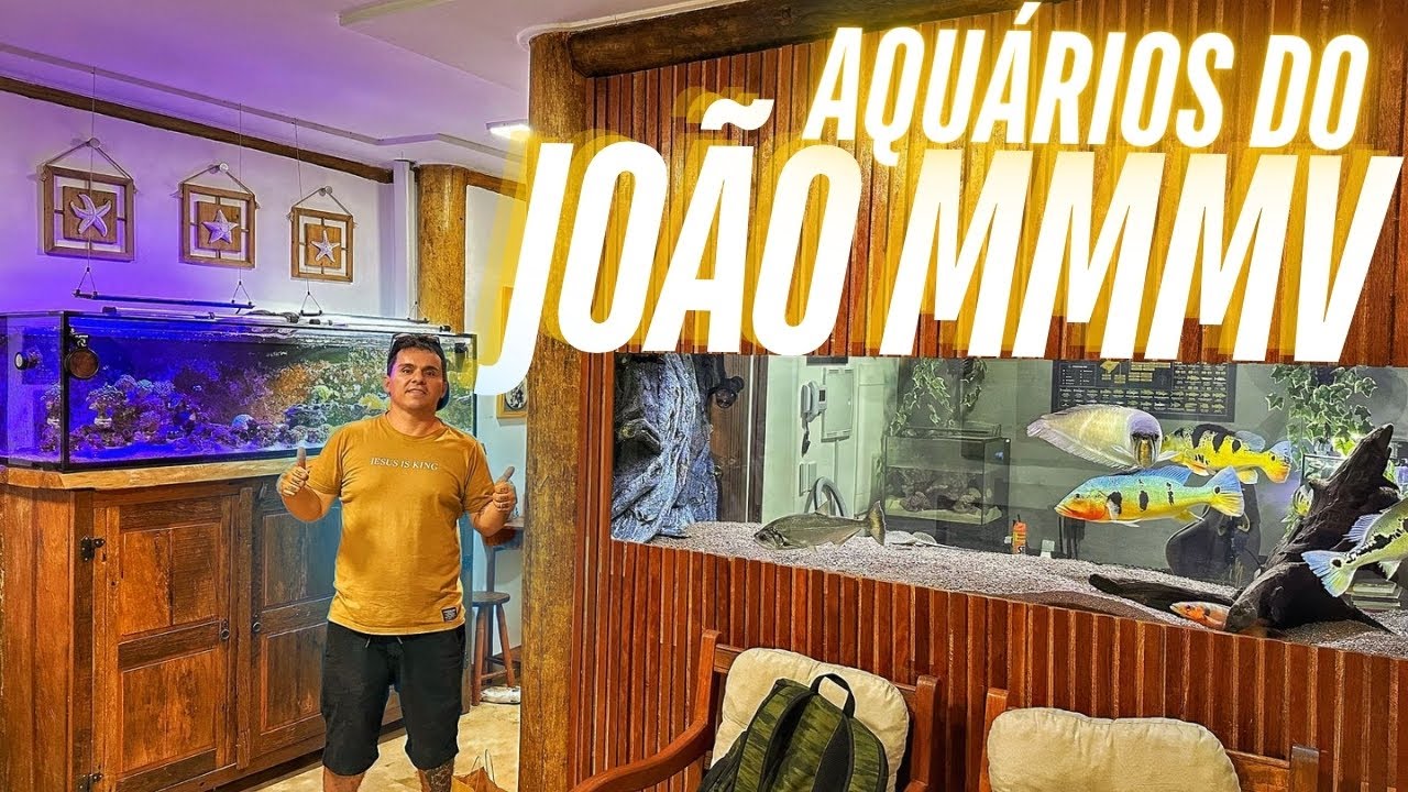 TOUR PELOS AQUARIOS E LAGO DO JOÃO MEU MUNDO MINHA VIDA!!!!