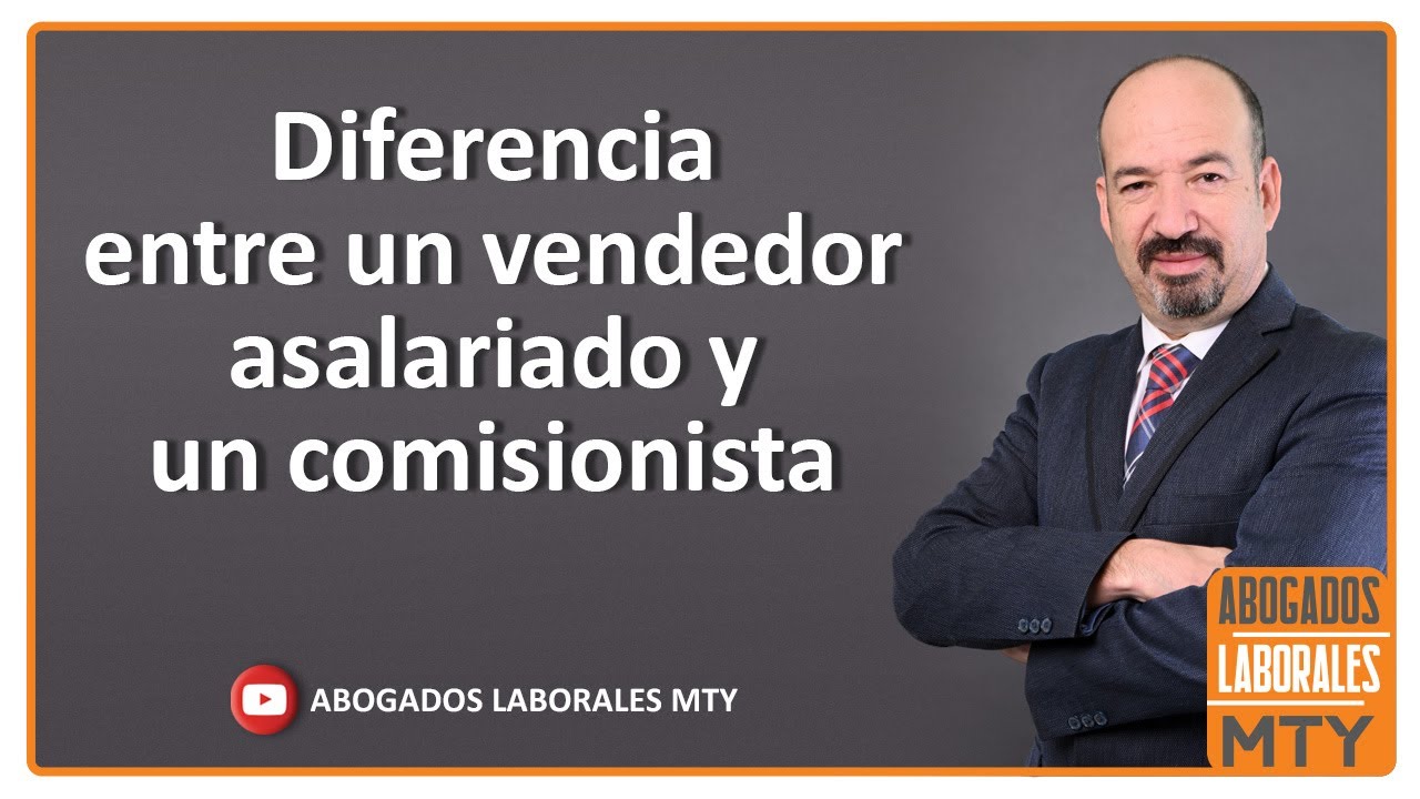 COMISIONISTA MERCANTIL Y VENDEDOR ASALARIADO, DIFERENCIAS