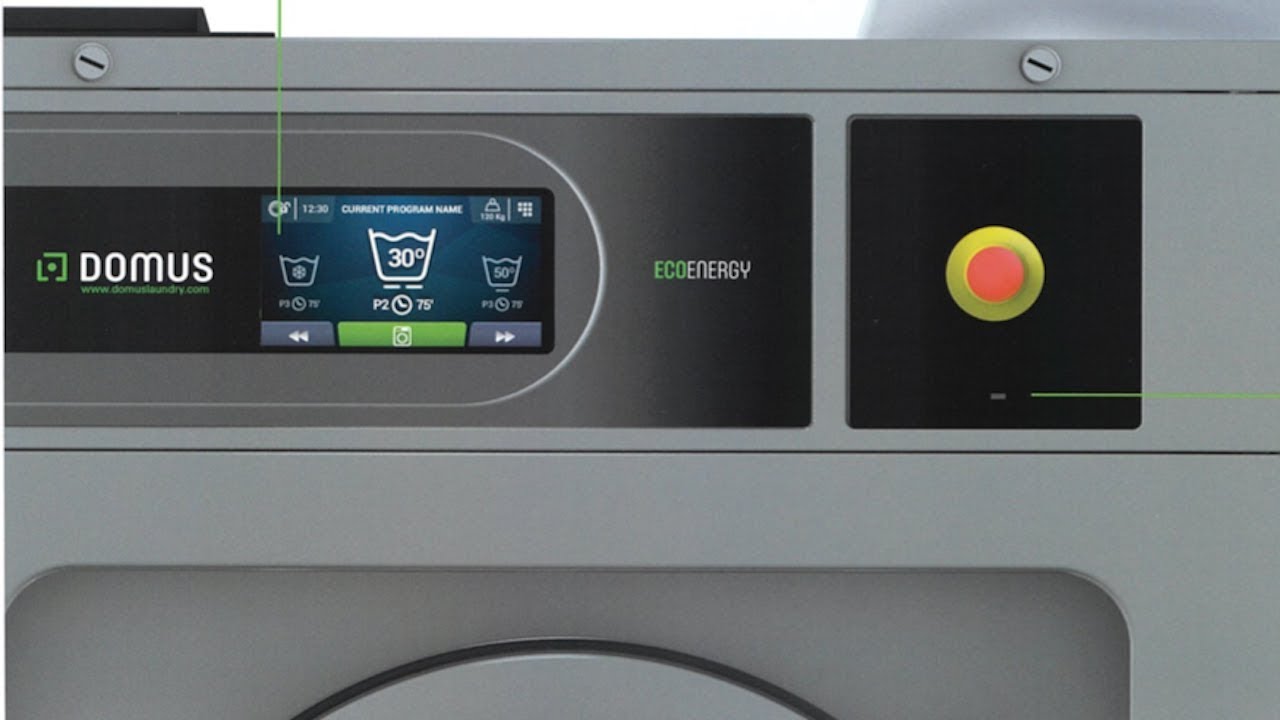 2018 Domus commercial washing machine information