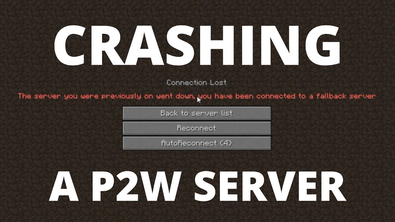 CRASHING another P2W server with even LARGER lag machine - Blockdrop