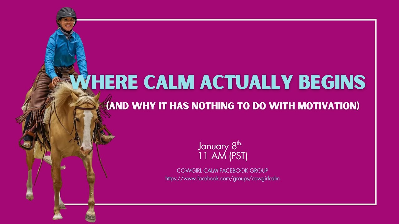 Where calm actually begins and why it has nothing to do with motivation
