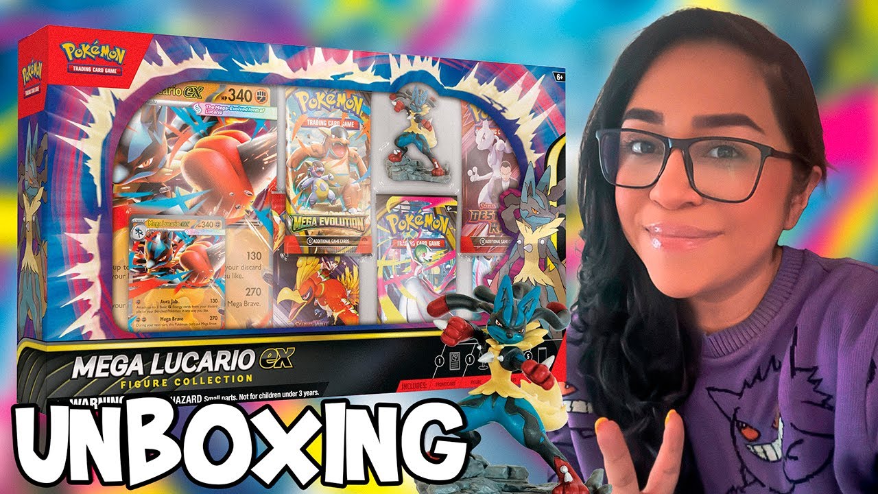 ✅&iquest;Vale la pena la Mega Lucario Figure Collection EX? | Pokemon TCG Megaevolucion