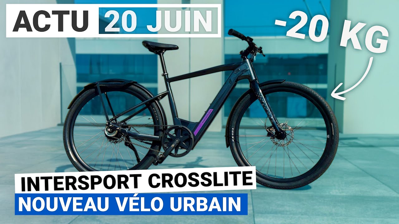 Intersport frappe fort avec ce vélo électrique ultra-léger !