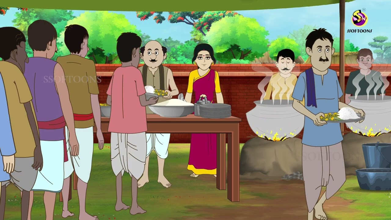 Lobher Porinam | জাদু গাছ - Bangla cartoon Stories | Bengali Fairy Tales | Rupkothar Golpo