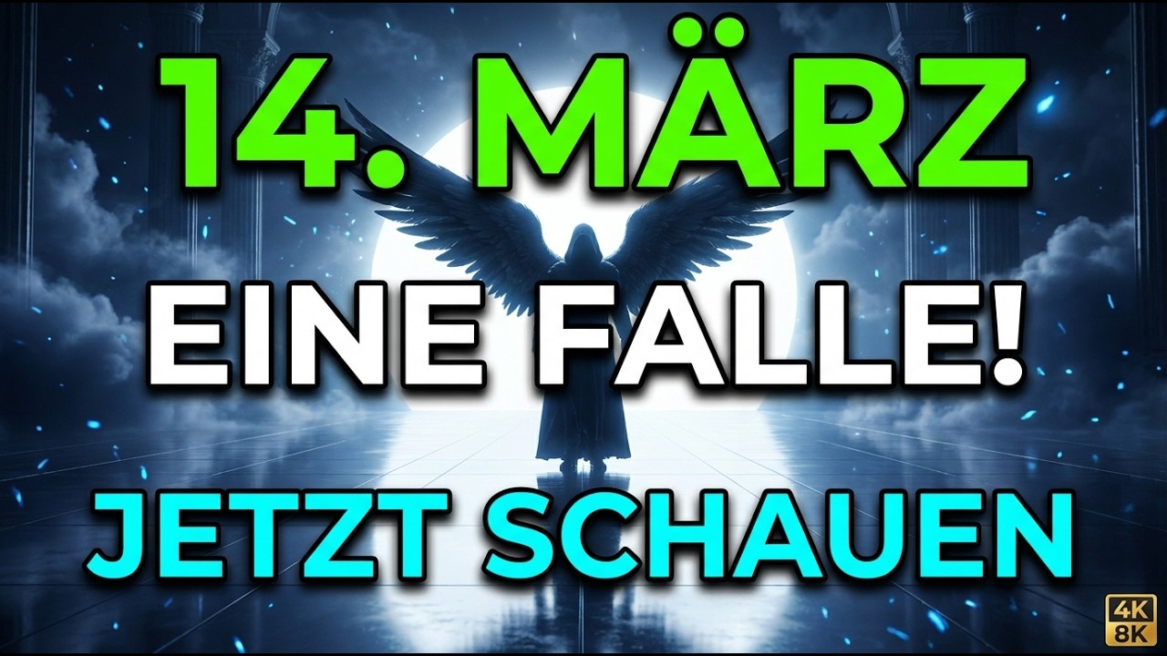 14. März - MICHAEL SAGT: EINE FALLE WARTET AUF DICH. SCHALTE NICHT WEG ODER DU FÄLLST...