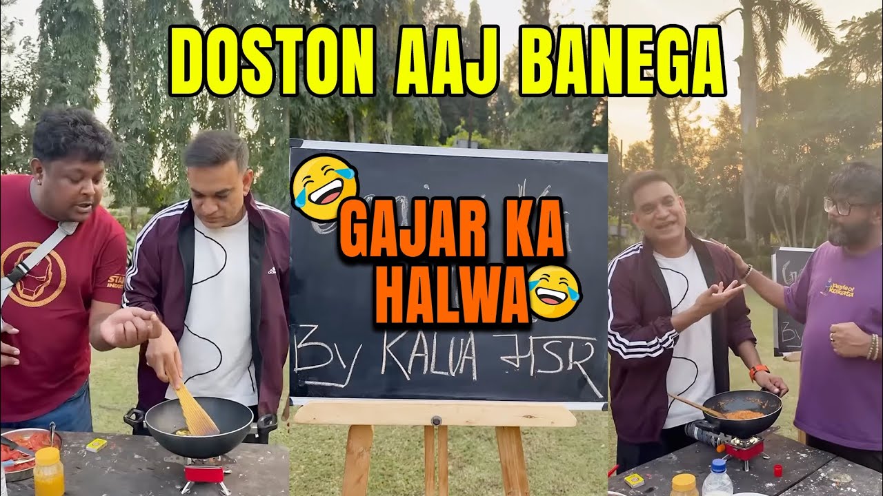 Doston Aaj Banega Gajar Ka Halwa 😅 | RJ Praveen | Food Challenge | Funny Video 