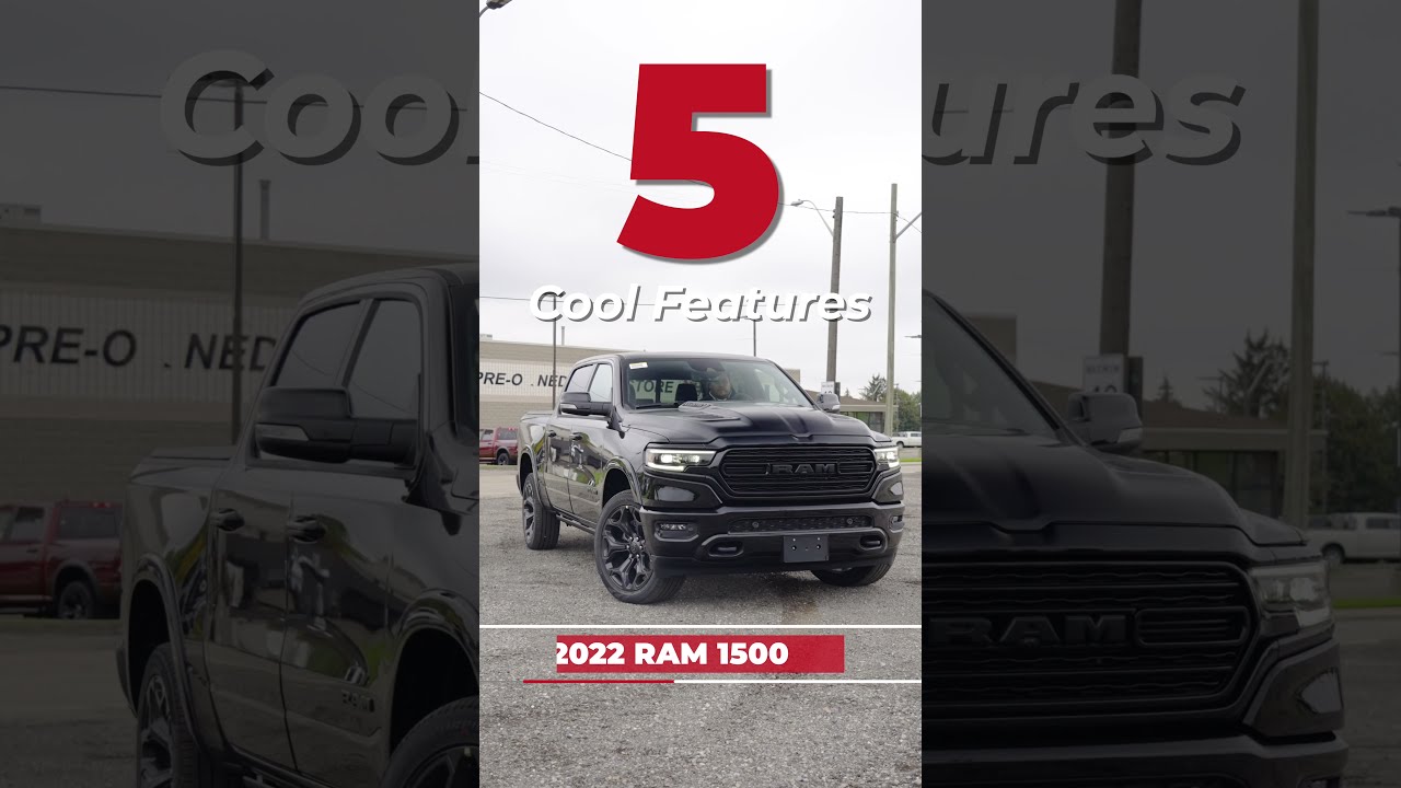New 2022 Ram 1500 - 5 Cool Features