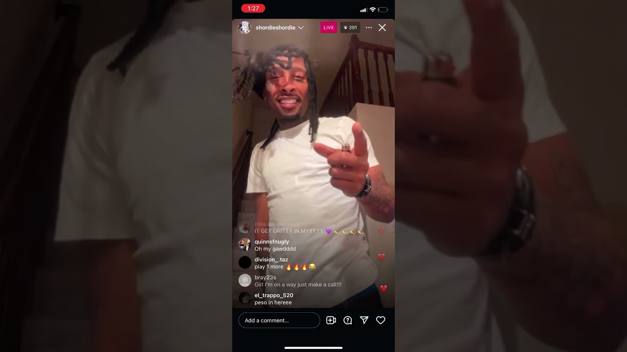 Shordie shordie - shroom day -(gud to me) + ig live