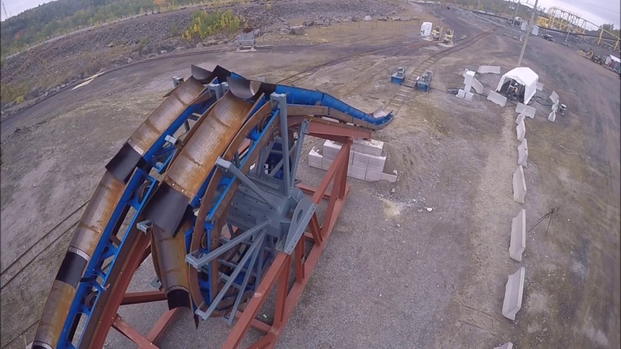 RAIL-VEYOR® Material Haulage -- 360° Dump Loop