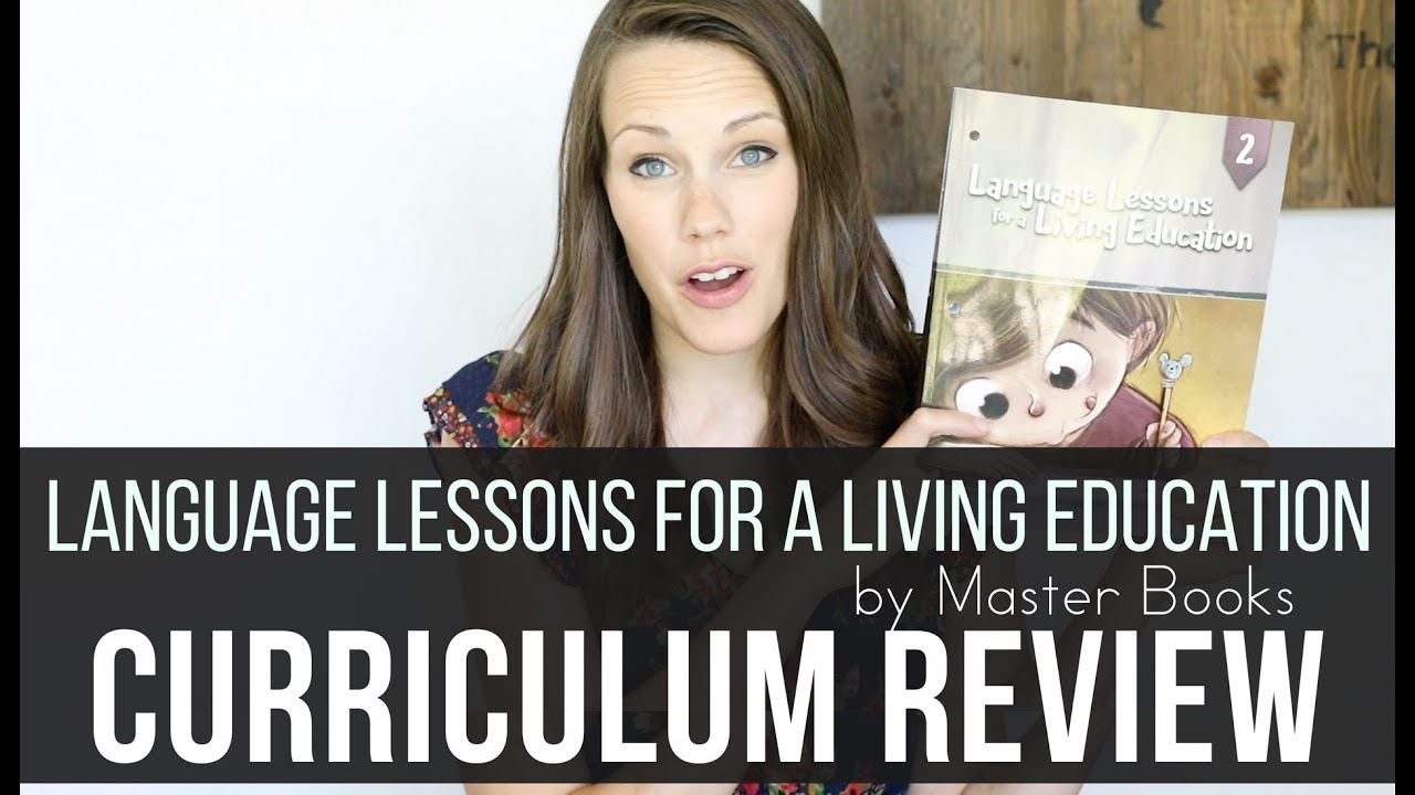 Look Inside Language Lessons for a Living Education {Master Books Homeschool Language Arts}