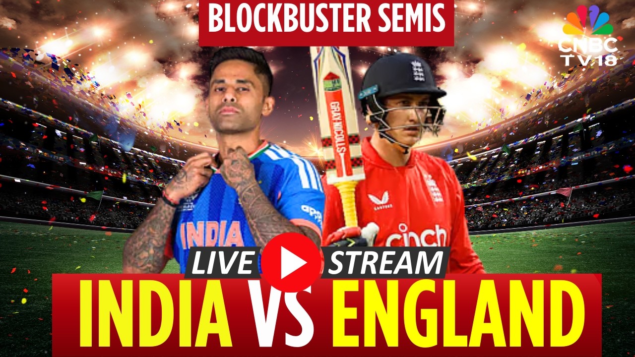 India vs England Live Score: T20 World Cup 2026 Semifinals LIVE | ENG Wins Toss | Sanju Samson |N18L