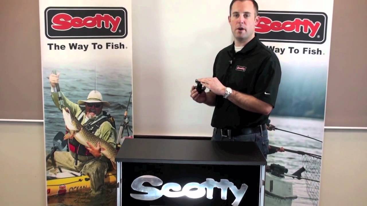 Scotty Compact Threaded Deck Mount