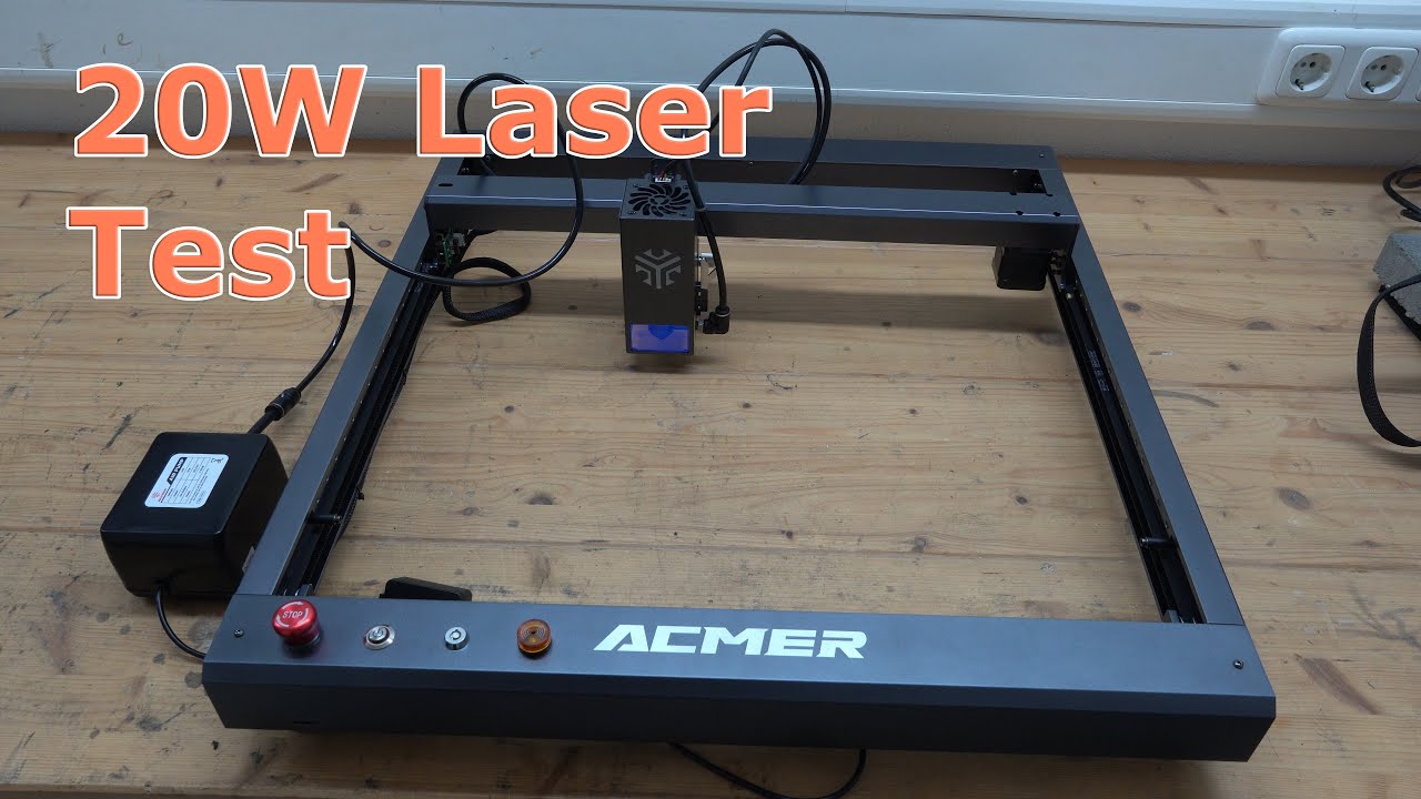 ACMER P2 | 20W Laser | Air Assist | Endlagenschalter | Lasercutter