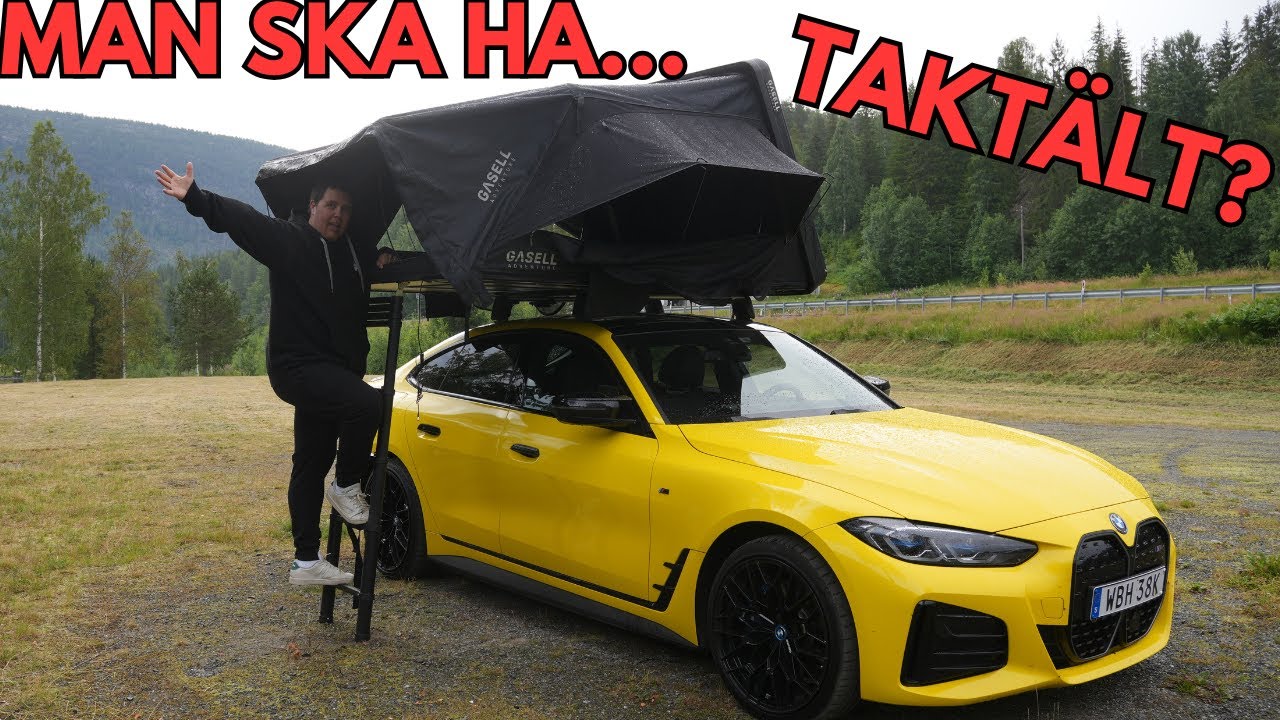 BMW i4 M50 med taktält till elbilarnas vackra land (Norge)