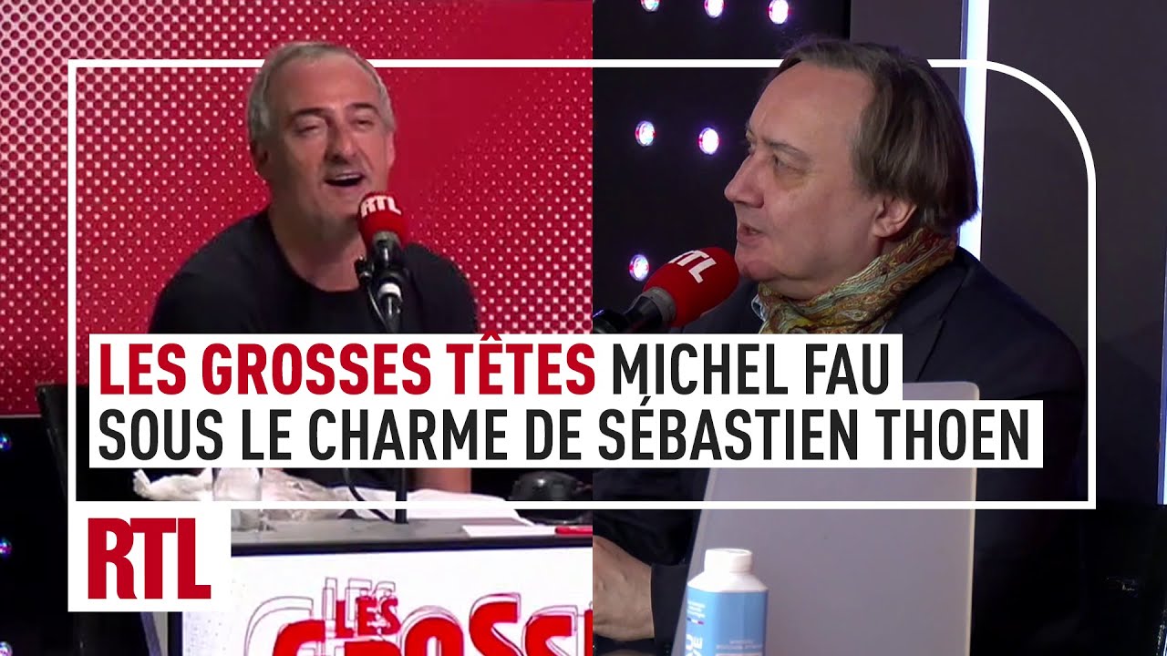 Les Grosses T&ecirc;tes : Michel Fau sous le charme de S&eacute;bastien Thoen