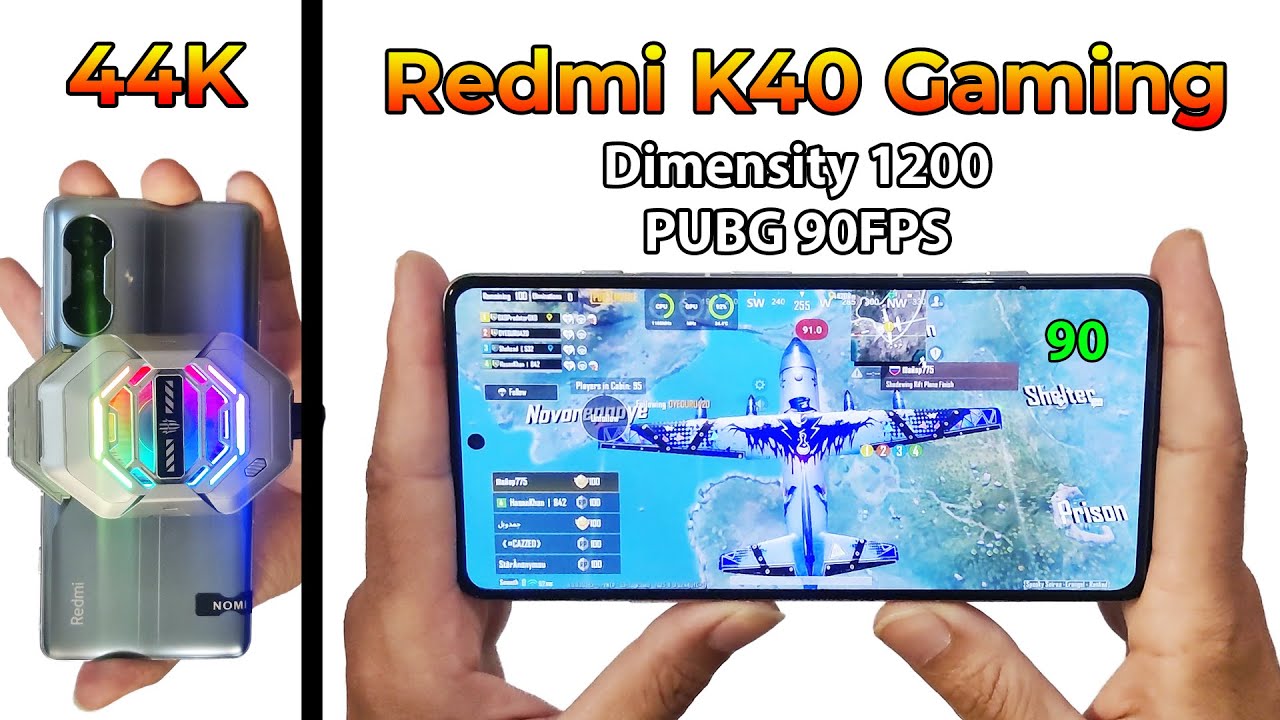 Тест K40 Gaming PUBG 90 FPS | Обзор стабильности FPS, нагрева и батареи