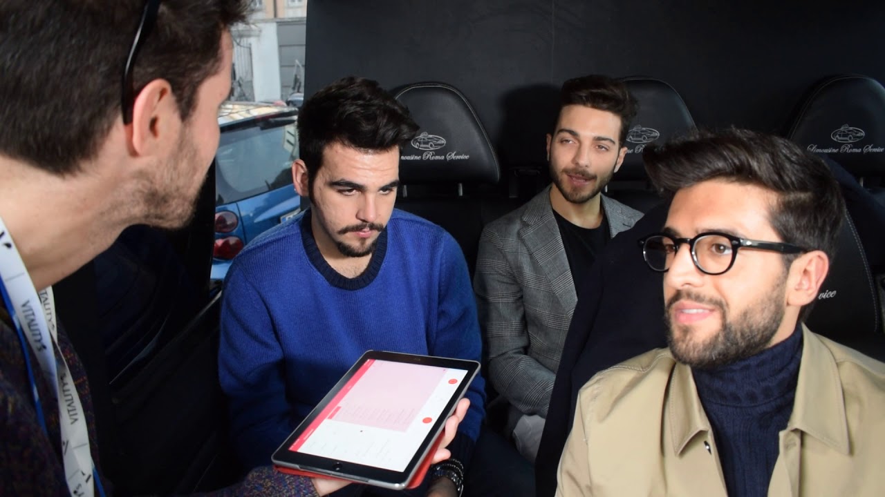 Il Volo - Intervista Sanremo per Bellacanzone