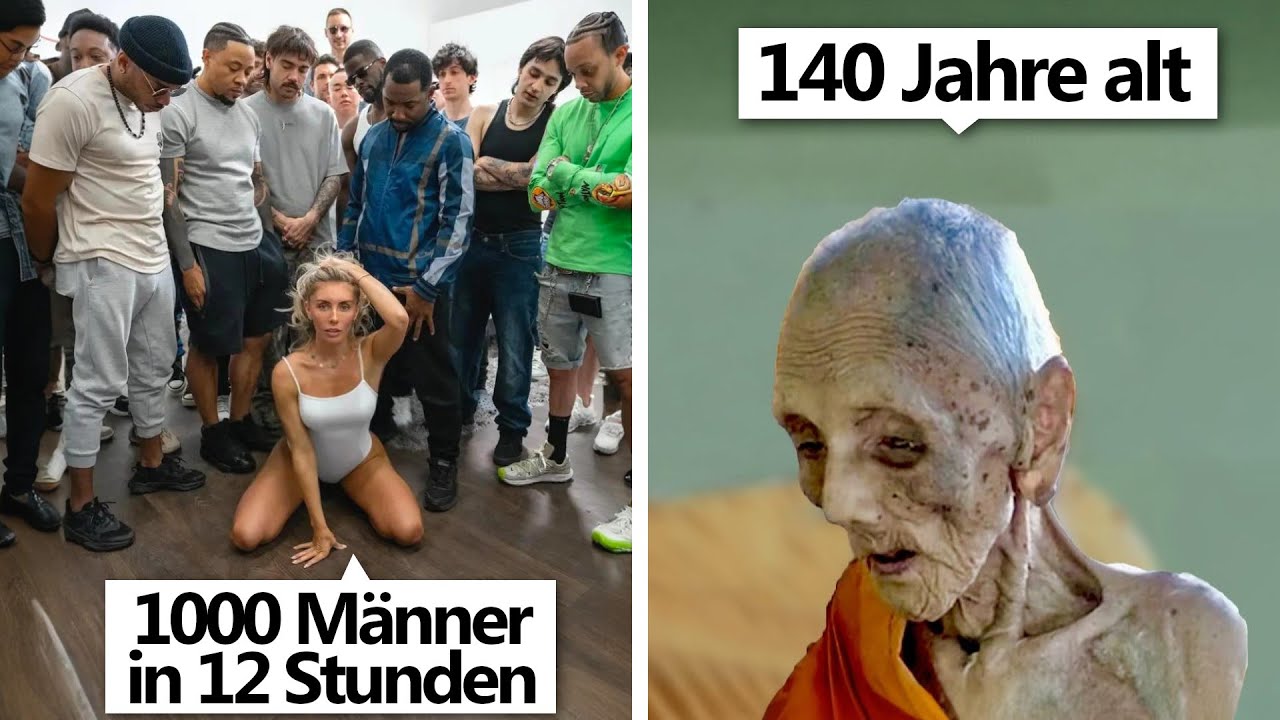 50 Menschen, die unfassbare Weltrekode gebrochen haben