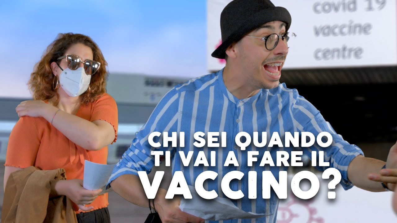 Chi sei quando ti vai a fare il vaccino - iSoldiSpicci