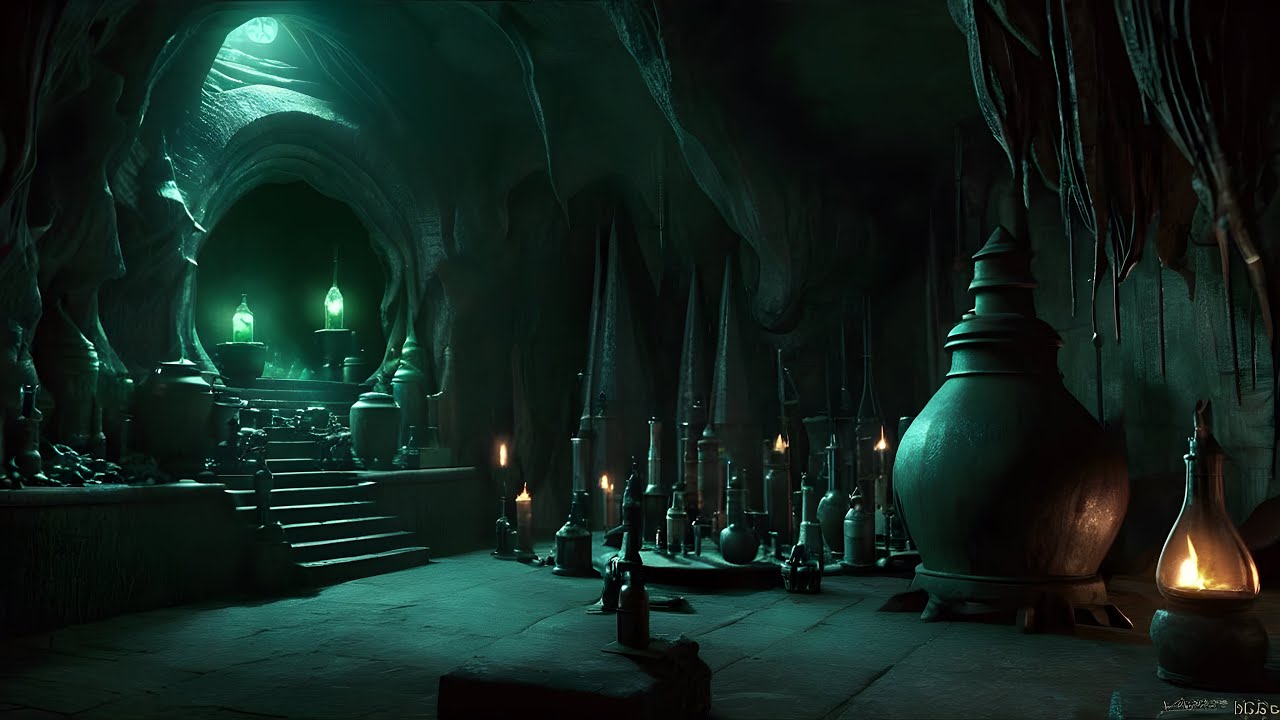 You follow Tom riddle into the chamber - ASMR