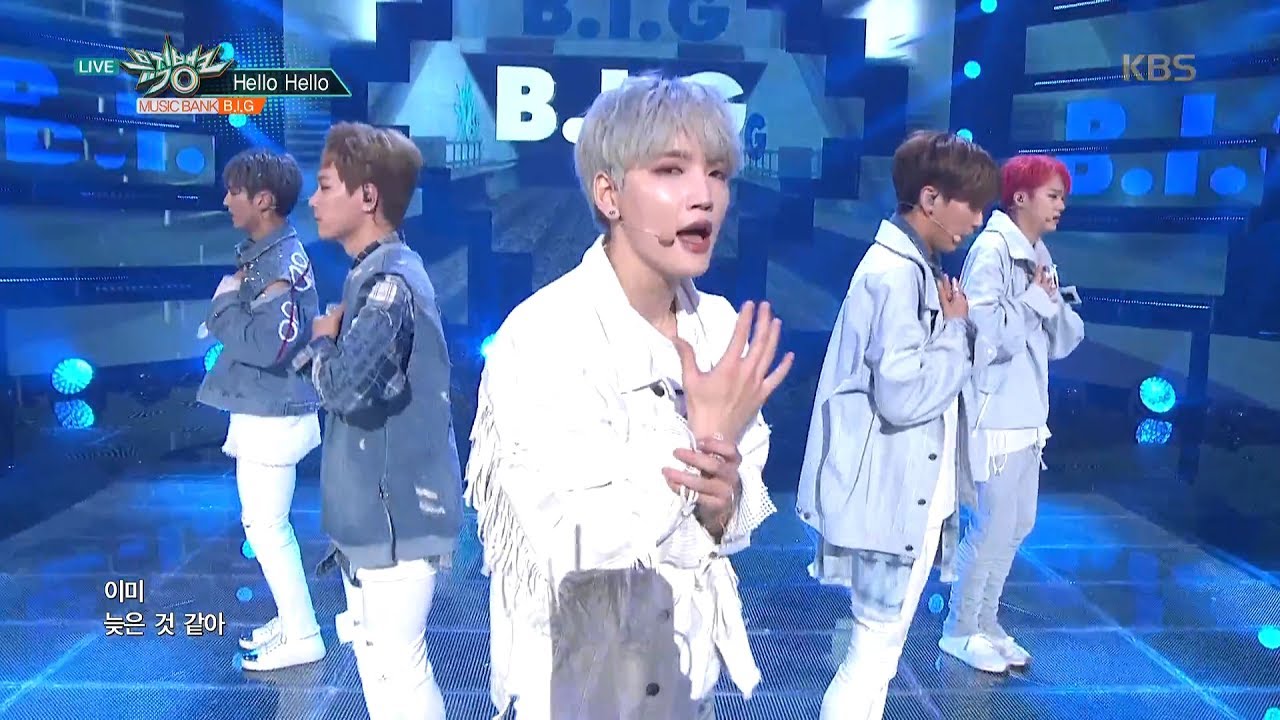뮤직뱅크 Music Bank - Hello Hello - B.I.G.20170602