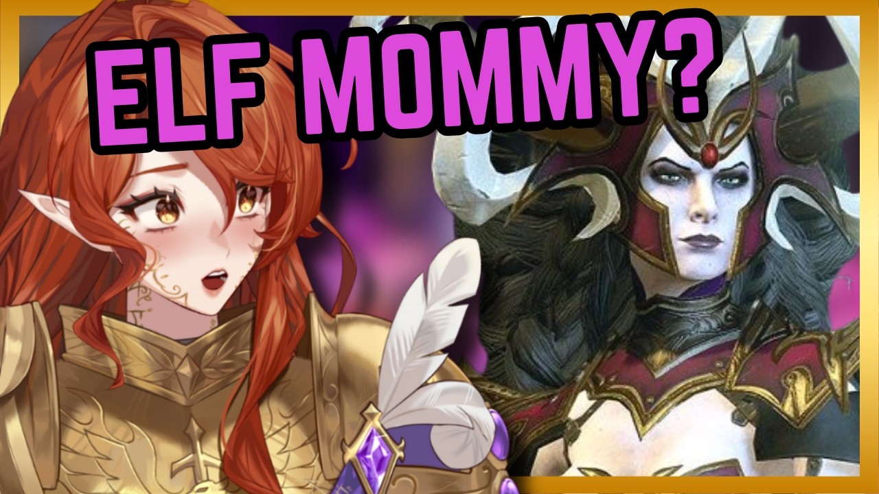 ELF BOSS BABES | WH40K Vtuber Reviews Lore