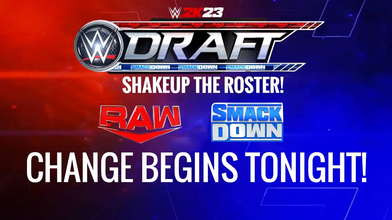 WWE 2K23 Universe Mode RAW | WWE Draft