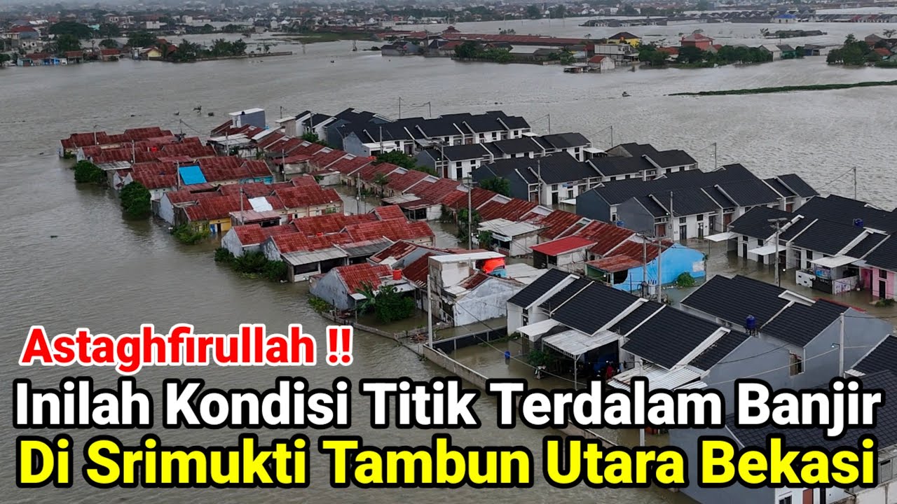 Pj Bupati Bekasi Datang‼️Makin Sore Banjir Makin Dalam Polisi Evakuasi Warga Yang Terjebak