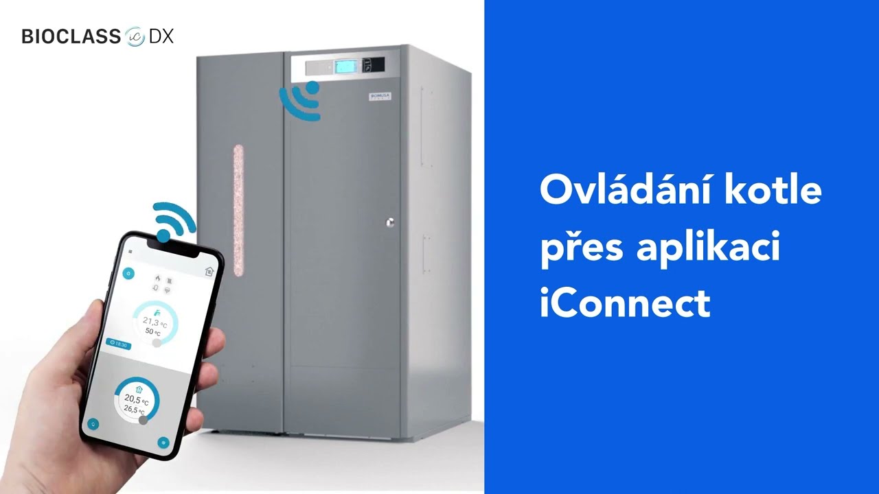 NOVITERA - moderní automatický kotel na pelety DOMUSA TEKNIK BIOCALSS iC DX novinka 2022