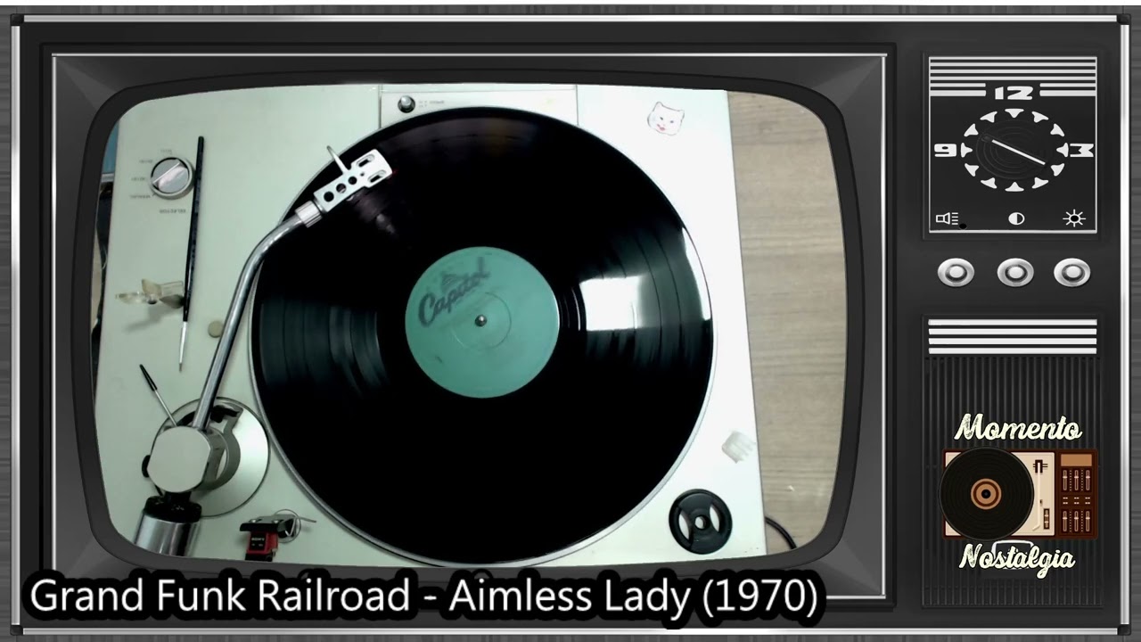 Grand Funk Railroad - Aimless Lady (Lp 1970-1980 CAPITOL USA PRESS) #vinylrip