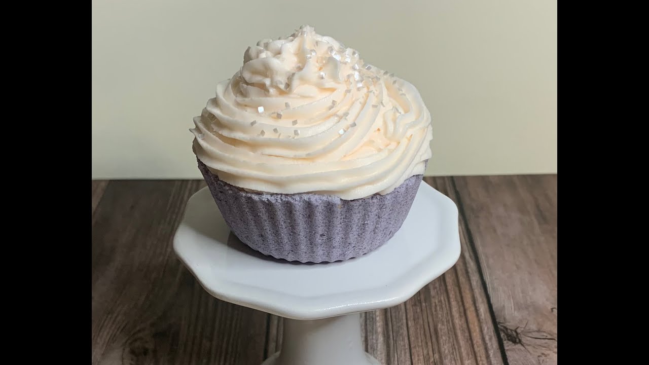 How to Make Bubble Frosting for Bath Bomb Cupcake (bubble frosting)