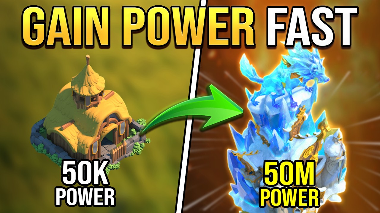 How to Gain Power FAST (2026) | The ULTIMATE Power Guide (Early to Late Game) | Rise of Kingdoms