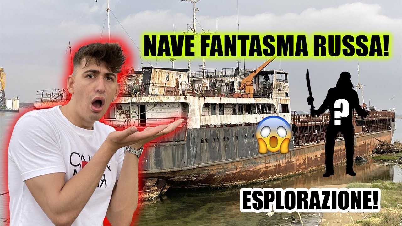 DENTRO una NAVE FANTASMA RUSSA ABBANDONATA !! *INQUIETANTE*