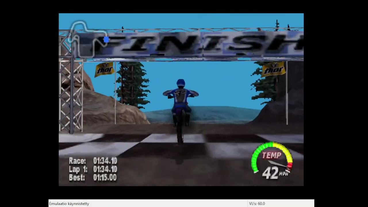 N64, NTSC, Emulated, Excitebike 64, Time Trials, Mountain Quarry, 2:47.30, 1:22.13