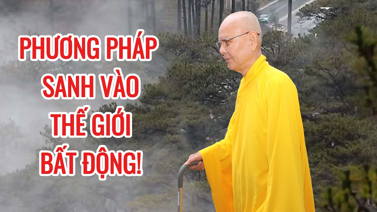 PHƯƠNG PHÁP SANH VÀO THẾ GIỚI BẤT ĐỘNG - Hòa thượng TỪ THÔNG