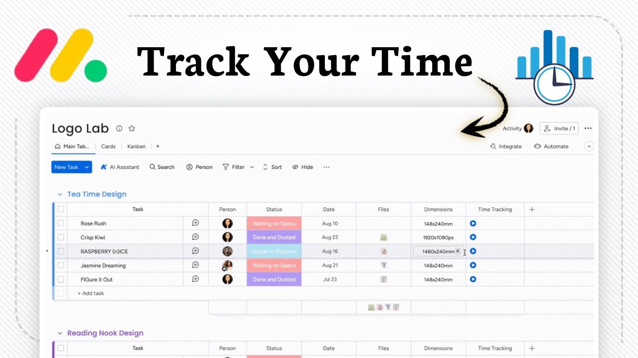 How to Track Time in Monday.com (For First-Time Users)