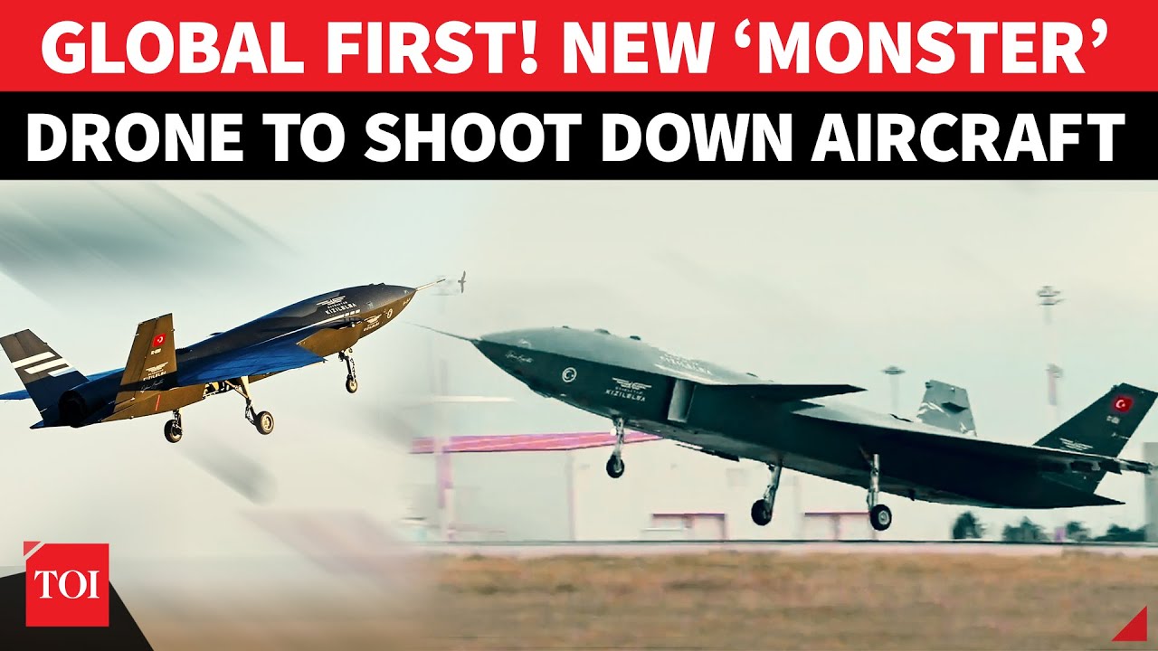 Turkey To BURN Israeli Jets Using New Monster Weapon? First-Ever Drone To Take On Aircraft Unveiled